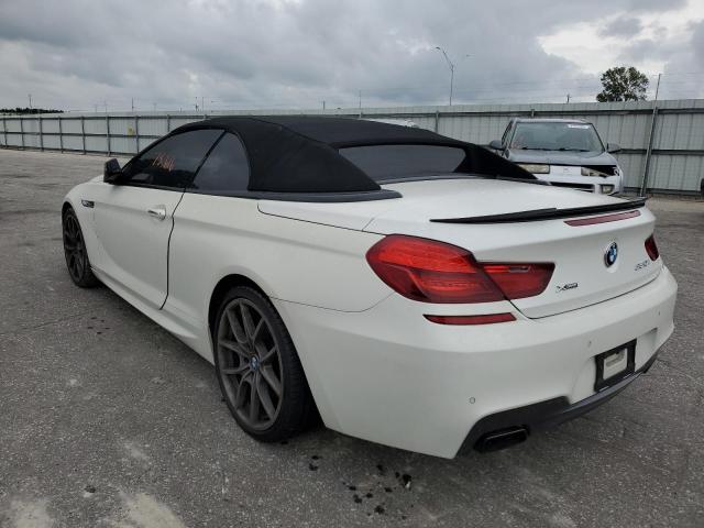 WBAYP1C54ED216233 - 2014 BMW 650 XI WHITE photo 3