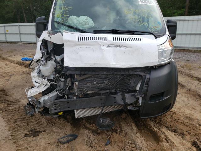 3C6TRVDG4KE502230 - 2019 RAM PROMASTER WHITE photo 9