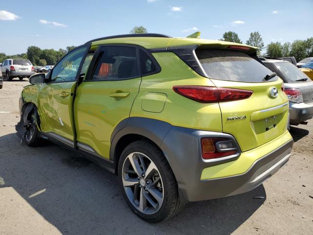 KM8K3CA55LU442082 - 2020 HYUNDAI KONA LIMIT GREEN photo 3