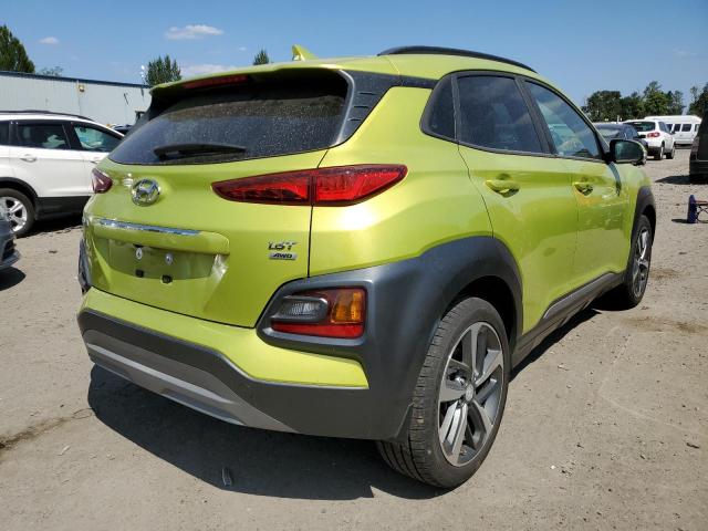 KM8K3CA55LU442082 - 2020 HYUNDAI KONA LIMIT GREEN photo 4