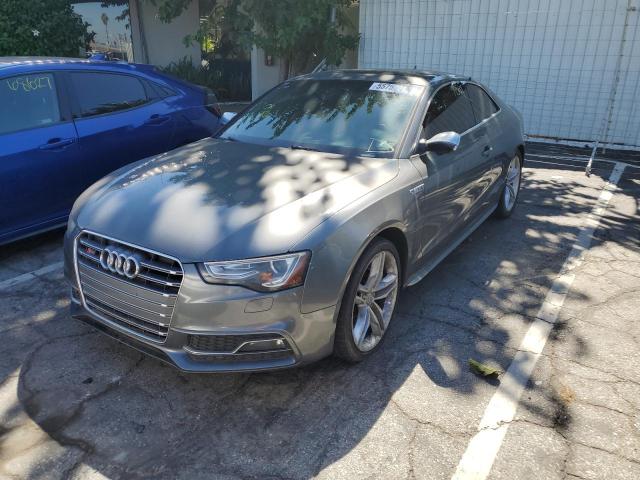 WAUCGAFR0DA038295 - 2013 AUDI S5 PREMIUM GRAY photo 2