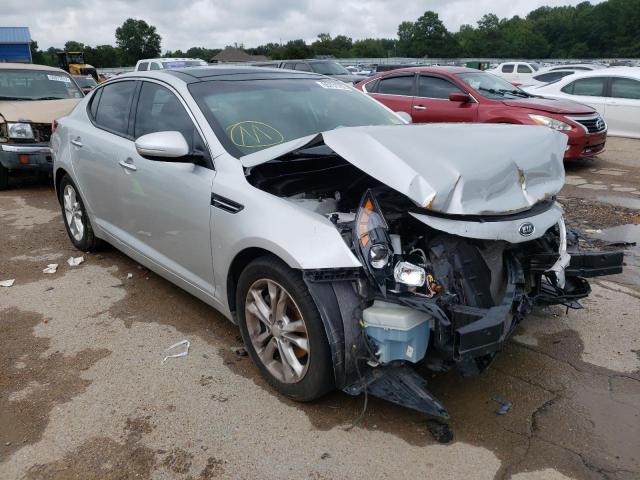 5XXGN4A74CG027966 - 2012 KIA OPTIMA EX SILVER photo 1