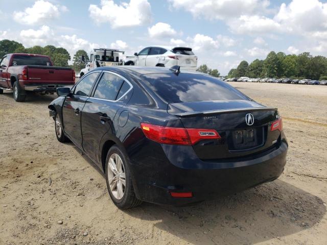 19VDE3F71DE300807 - 2013 ACURA ILX HYBRID BLACK photo 3