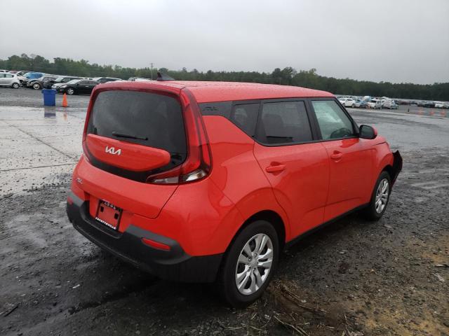 KNDJ23AU7N7170730 - 2022 KIA SOUL LX RED photo 4