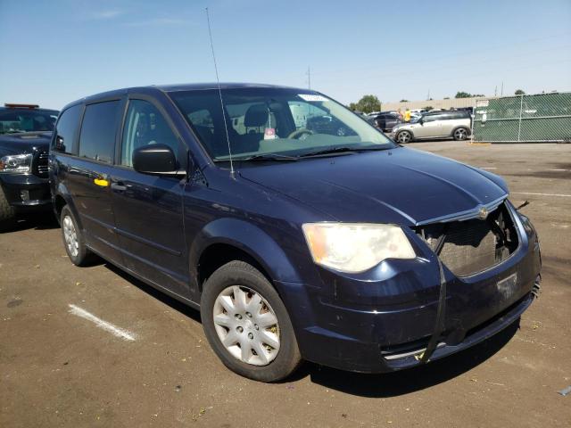 2A8HR44H18R618843 - 2008 CHRYSLER TOWN & COU BLUE photo 1