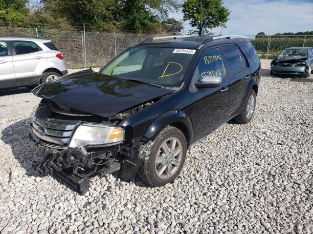 1FMDK03W28GA43667 - 2008 FORD TAURUS X L BLACK photo 2