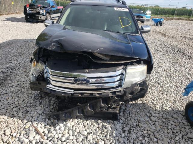 1FMDK03W28GA43667 - 2008 FORD TAURUS X L BLACK photo 9