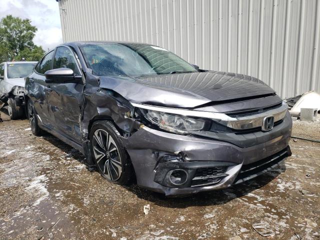 2HGFC1E39JH646663 - 2018 HONDA CIVIC GRAY photo 9