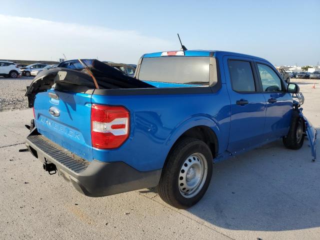 3FTTW8E99NRA13905 - 2022 FORD MAVERICK X BLUE photo 4