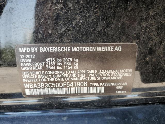 WBA3B3C50DF541906 - 2013 BMW 328 XI BLACK photo 10