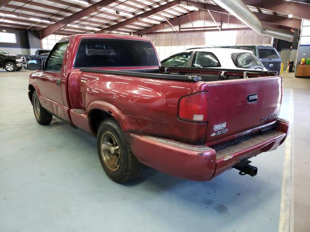 1GCCS1450Y8240889 - 2000 CHEVROLET S TRUCK S1 BURGUNDY photo 3