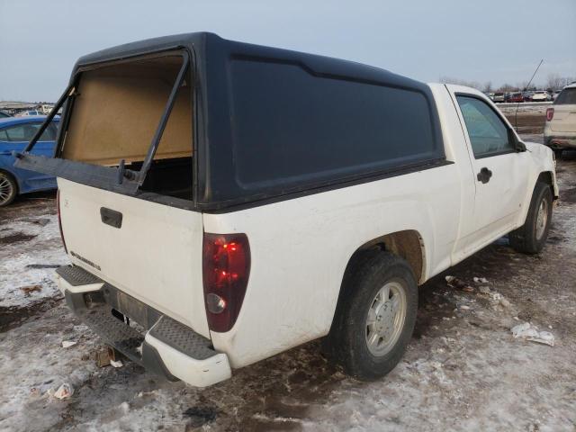 1GCCS149X78134242 - 2007 CHEVROLET COLORADO WHITE photo 4