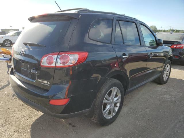 5XYZKDAG8BG025519 - 2011 HYUNDAI SANTA FE L BLACK photo 4