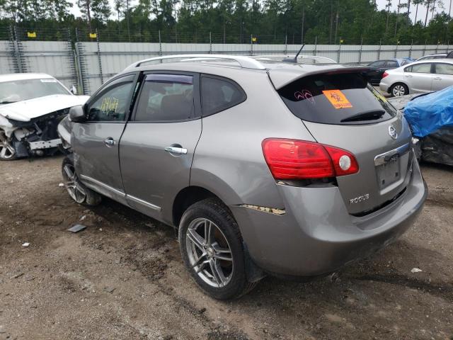 JN8AS5MT3DW004101 - 2013 NISSAN ROGUE S GRAY photo 3