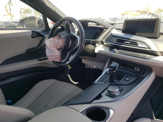 WBY2Z2C58FV391703 - 2015 BMW I8 BLUE photo 9