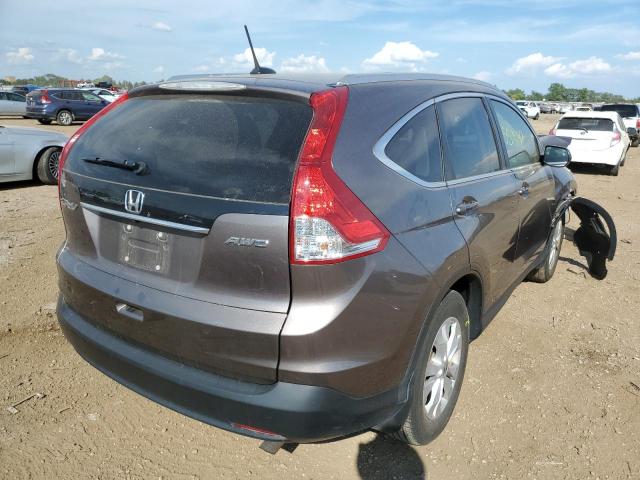 5J6RM4H79DL038510 - 2013 HONDA CRV GRAY photo 4