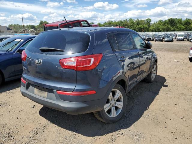 KNDPB3A21D7517671 - 2013 KIA SPORTAGE B BLUE photo 4