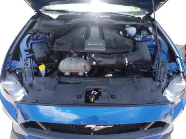 1FA6P8CF2J5126682 - 2018 FORD MUSTANG GT BLUE photo 7