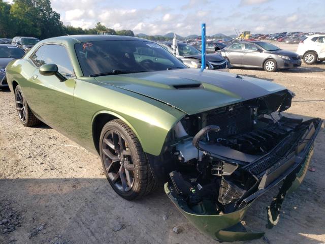 2C3CDZAG8LH202025 - 2020 DODGE CHALLENGER GREEN photo 1