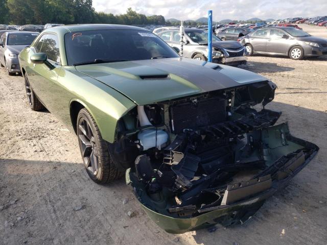 2C3CDZAG8LH202025 - 2020 DODGE CHALLENGER GREEN photo 9