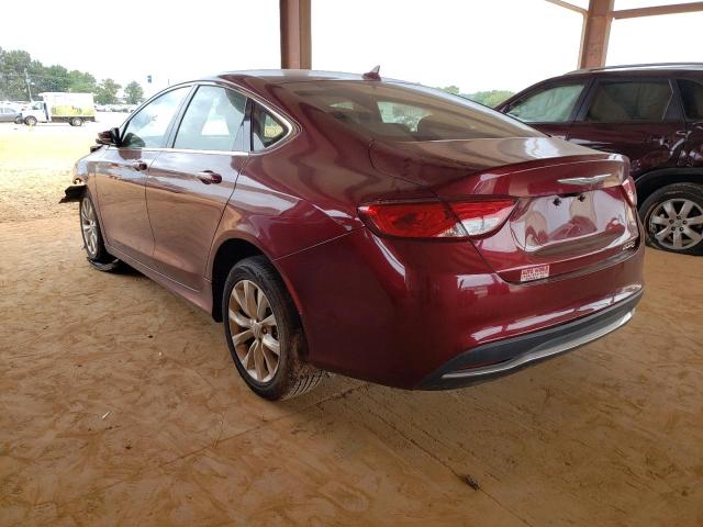 1C3CCCCB3GN118967 - 2016 CHRYSLER 200 C MAROON photo 3