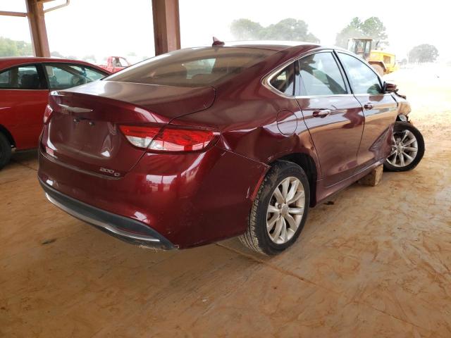 1C3CCCCB3GN118967 - 2016 CHRYSLER 200 C MAROON photo 4