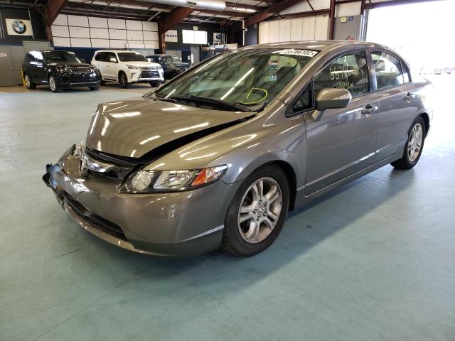 JHMFA36236S002516 - 2006 HONDA CIVIC HYBR GRAY photo 2