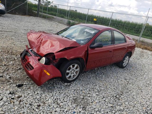 1B3ES56C74D645596 - 2004 DODGE NEON SXT RED photo 2