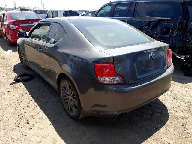 JTKJF5C75D3052410 - 2013 TOYOTA SCION TC Сірий фото 3