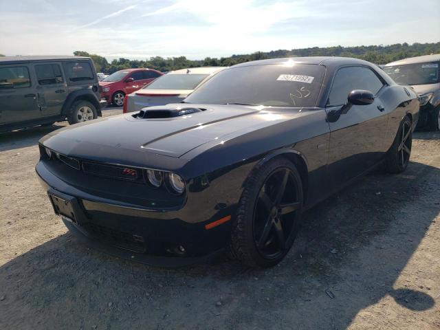 2C3CDZBT3FH905936 - 2015 DODGE CHALLENGER BLACK photo 2