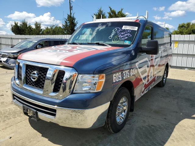1N6BF0KY3FN803338 - 2015 NISSAN NV 1500 TWO TONE photo 2