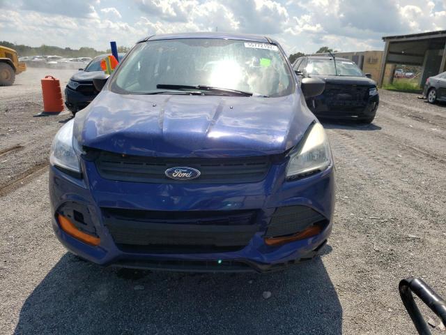 1FMCU0F73EUB80401 - 2014 FORD ESCAPE S BLUE photo 9