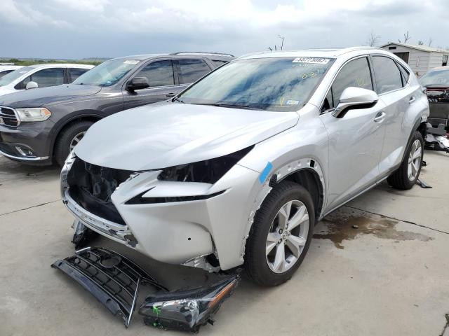 JTJYARBZXH2076547 - 2017 LEXUS NX 200T BA SILVER photo 2