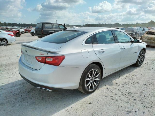 1G1ZG5ST8NF105390 - 2022 CHEVROLET MALIBU RS SILVER photo 4