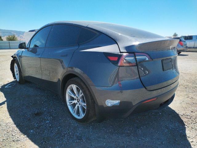 5YJYGDEE9MF203857 - 2021 TESLA MODEL Y رمادي صورة 3