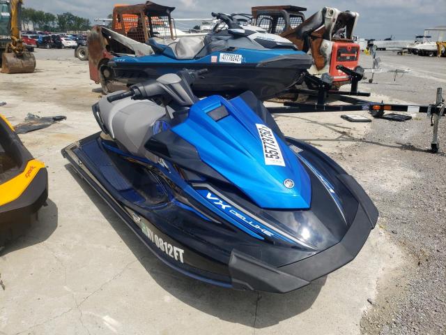 YAMA3497C818 - 2018 YAMAHA VX DELUXE BLUE photo 1