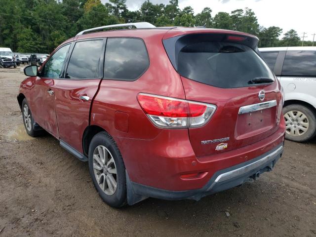 5N1AR2MN4EC698111 - 2014 NISSAN PATHFINDER BURGUNDY photo 3