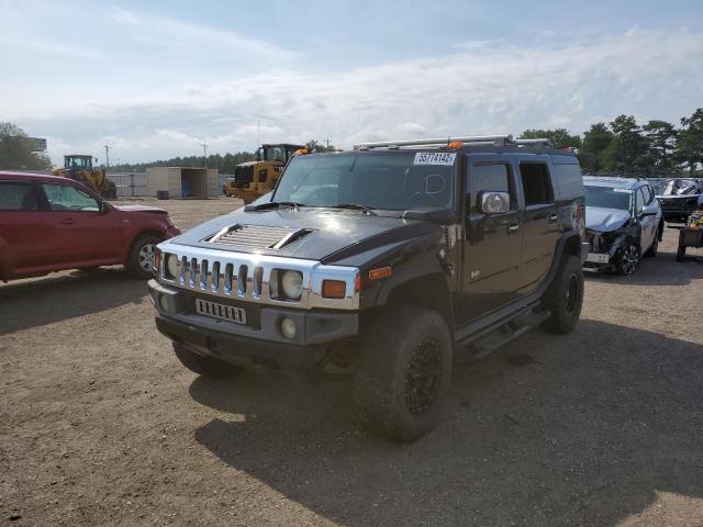 5GRGN23U84H112870 - 2004 HUMMER H2 BLACK photo 2