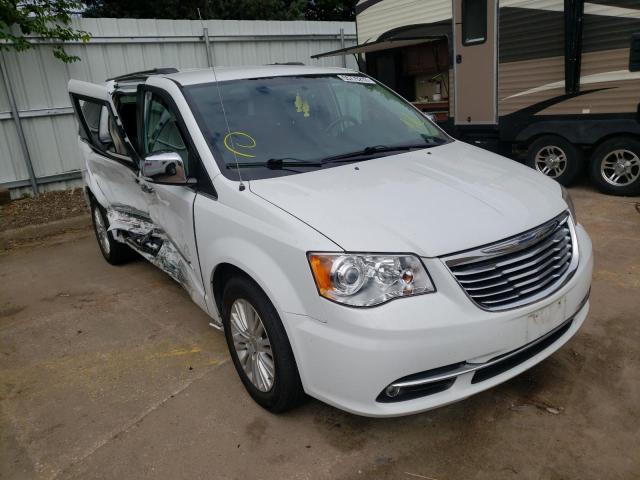 2C4RC1GG7ER310943 - 2014 CHRYSLER TOWN & COU WHITE photo 1