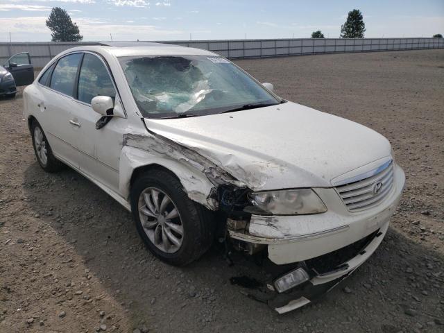 KMHFC46F66A095750 - 2006 HYUNDAI AZERA SE WHITE photo 1