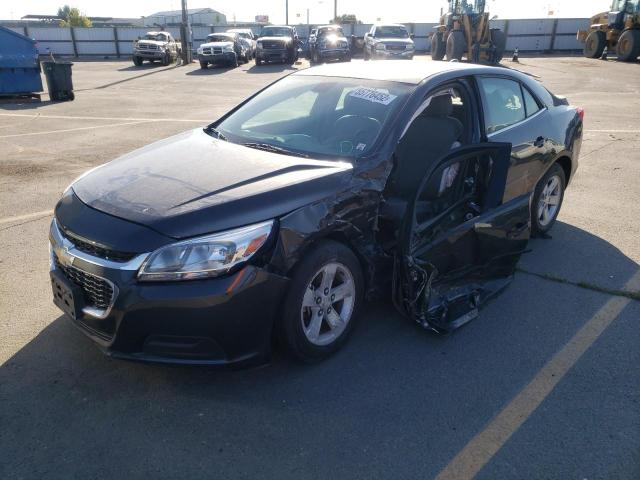 1G11B5SL2EF135772 - 2014 CHEVROLET MALIBU LS CHARCOAL photo 2