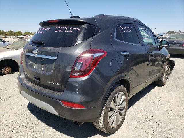 KL4CJASB5JB552589 - 2018 BUICK ENCORE PRE GRAY photo 4