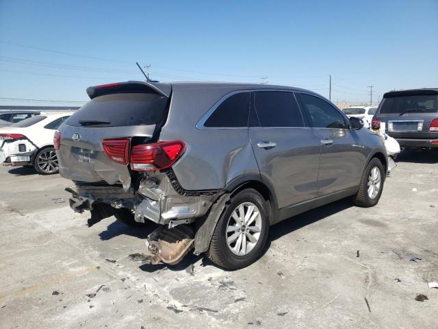 5XYPG4A39KG529812 - 2019 KIA SORENTO L GRAY photo 4