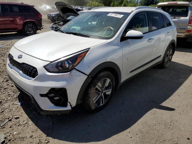 KNDCB3LC9L5392398 - 2020 KIA NIRO LX WHITE photo 9