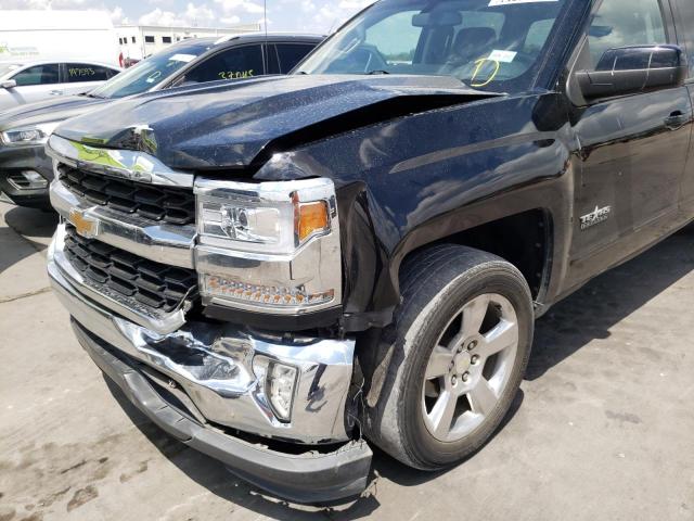 3GCPCREC0JG278357 - 2018 CHEVROLET SILVERADO BLACK photo 9