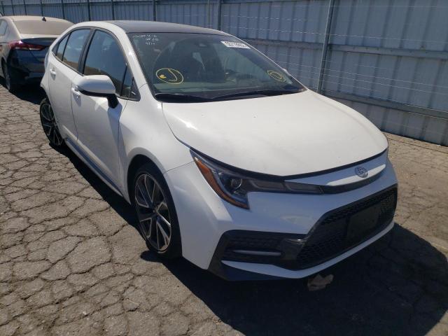 5YFP4MCE0NP109296 - 2022 TOYOTA COROLLA SE WHITE photo 1