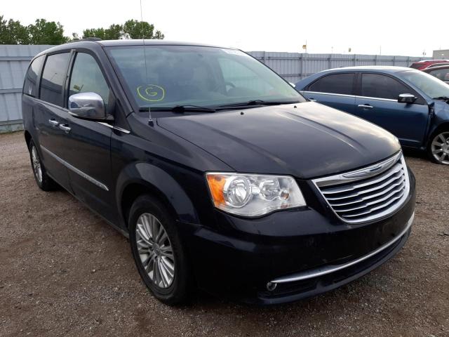 2C4RC1CG5FR676861 - 2015 CHRYSLER TOWN & COU BLACK photo 1