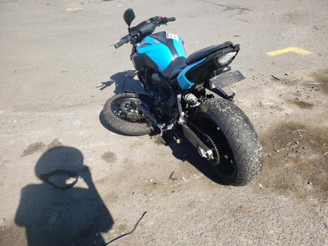 JYARM27E3KA003783 - 2019 YAMAHA MT07 C BLUE photo 3