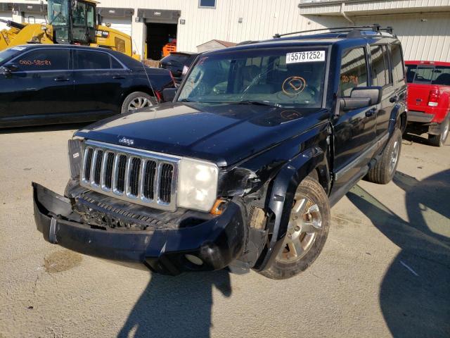 1J8HG58246C105545 - 2006 JEEP COMMANDER 黑色 照片 2