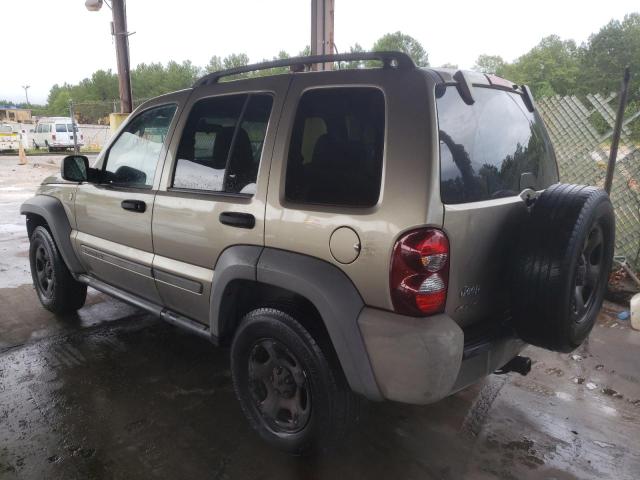 1J4GL48K17W574465 - 2007 JEEP LIBERTY SP BEIGE photo 3